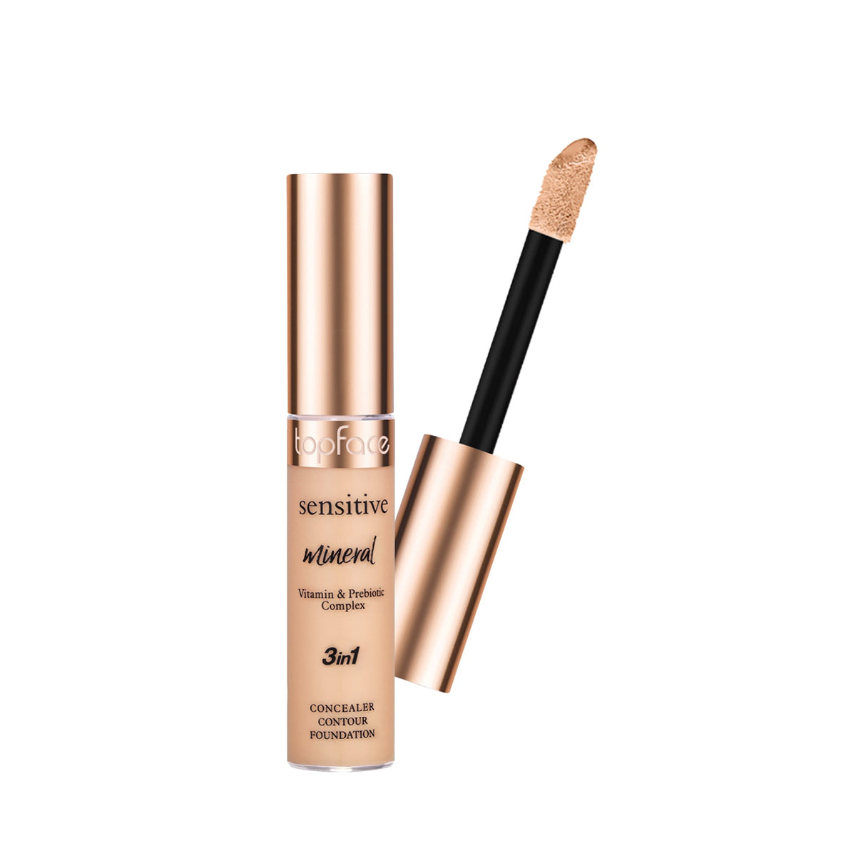 Topface Sensitive Mineral 3in1 Concealer, Contour & Foundation