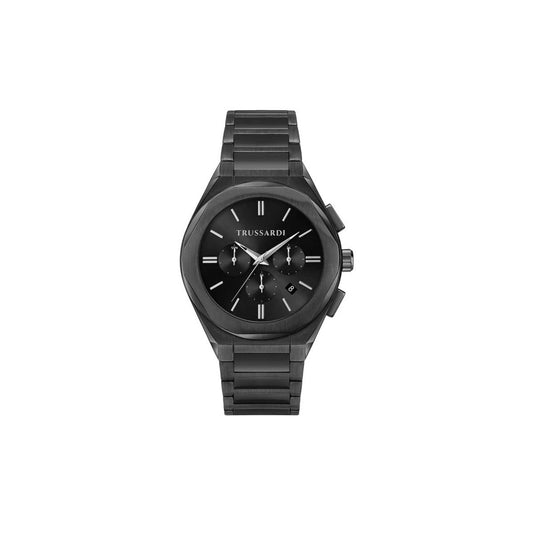Trussardi Brink R2453156002 Men's Watch 44Mm Black