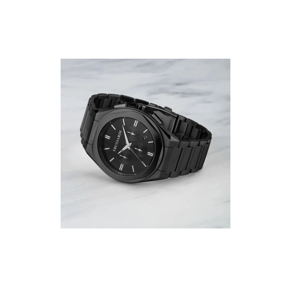 Trussardi Brink R2453156002 Men's Watch 44Mm Black Trussardi Brink R2453156002 Men's Watch 44Mm Black