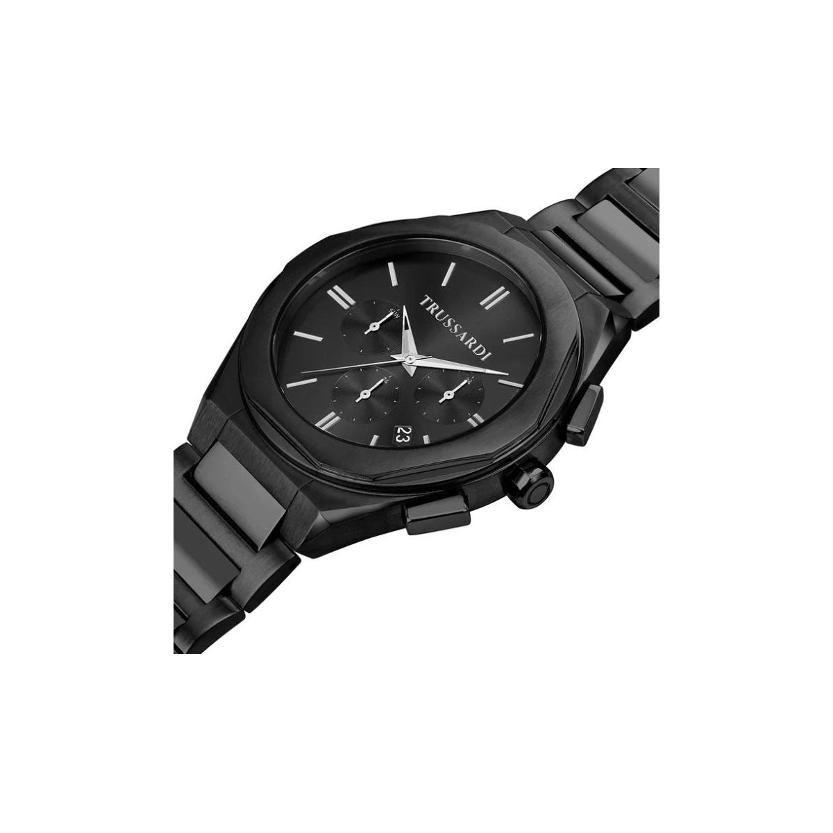 Trussardi Brink R2453156002 Men's Watch 44Mm Black Trussardi Brink R2453156002 Men's Watch 44Mm Black