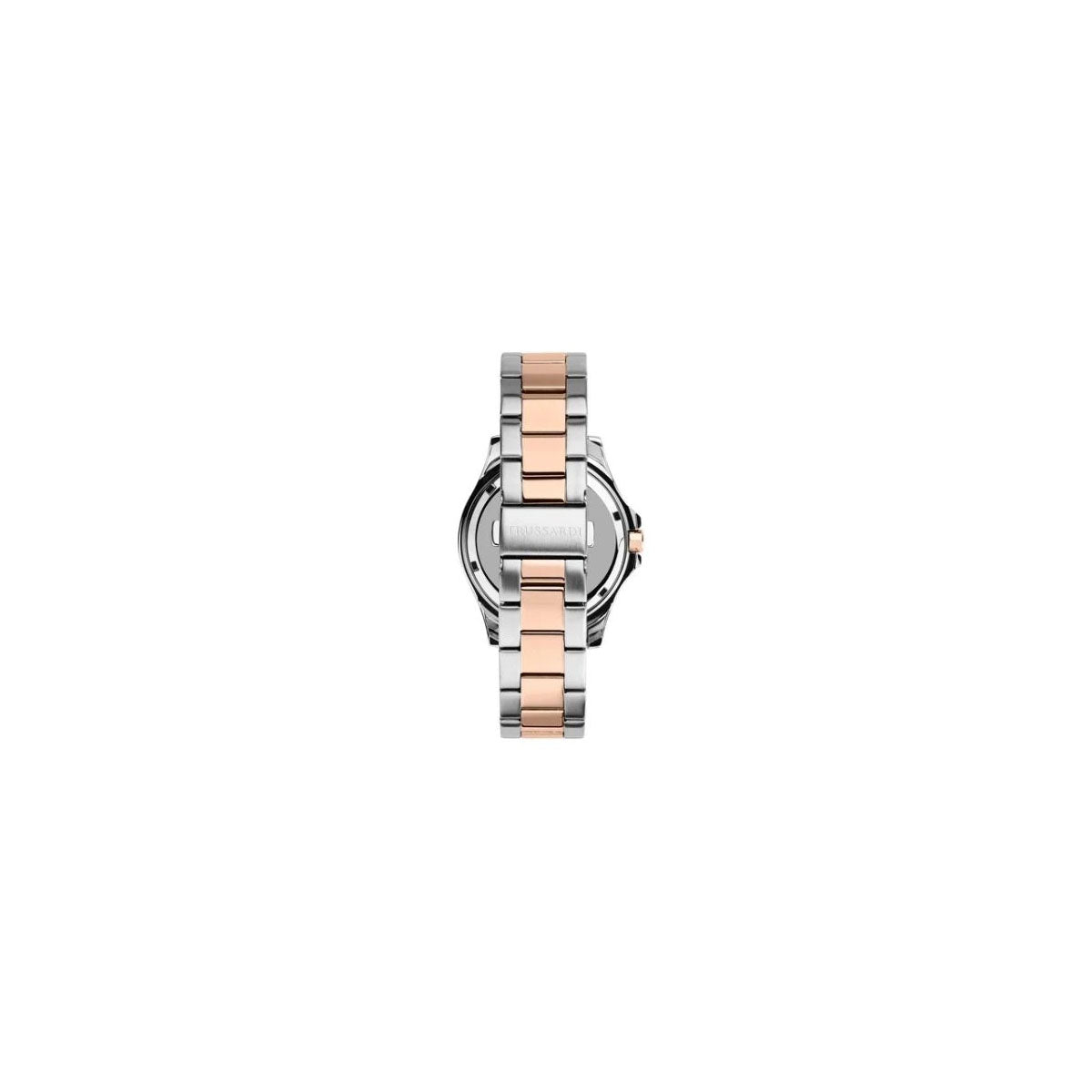 Trussardi R2453169001 Men's Watch 42 Mm Silver Gold Gift Set Trussardi R2453169001 Men's Watch 42 Mm Silver Gold Gift Set