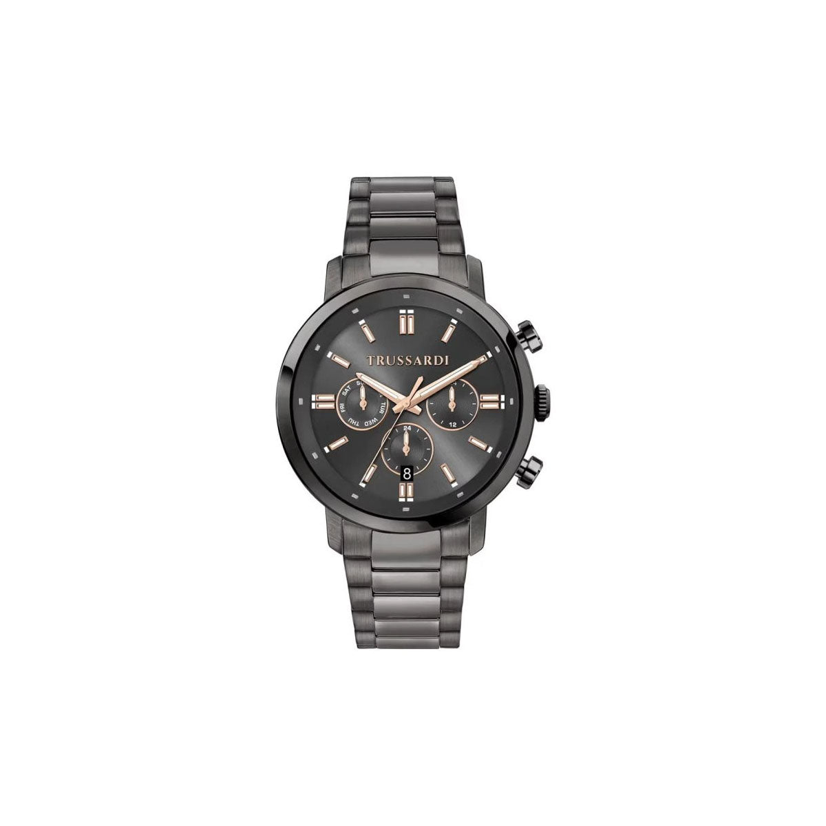 Trussardi T-Couple R2453147012 Men's Watch 43mm Gray Trussardi T-Couple R2453147012 Men's Watch 43mm Gray