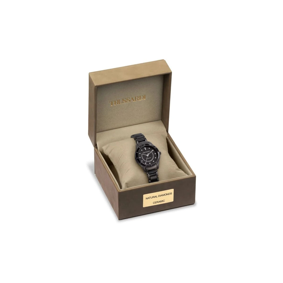 Trussardi T-Sky R2453151501 Women's Watch 30mm Black Trussardi T-Sky R2453151501 Women's Watch 30mm Black