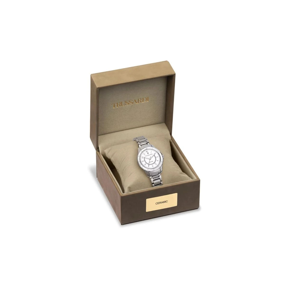 Trussardi T-Sky R2453151502 women's watch 30mm Silver Trussardi T-Sky R2453151502 women's watch 30mm Silver