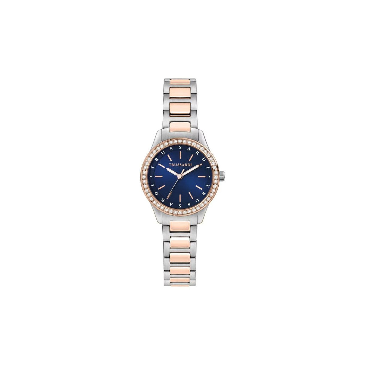 Trussardi T-Sky R2453151507 Women's Watch 30mm Silver Gold Trussardi T-Sky R2453151507 Women's Watch 30mm Silver Gold