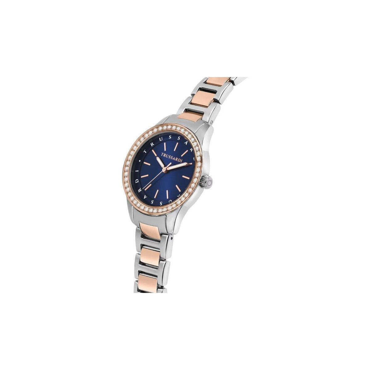 Trussardi T-Sky R2453151507 Women's Watch 30mm Silver Gold Trussardi T-Sky R2453151507 Women's Watch 30mm Silver Gold