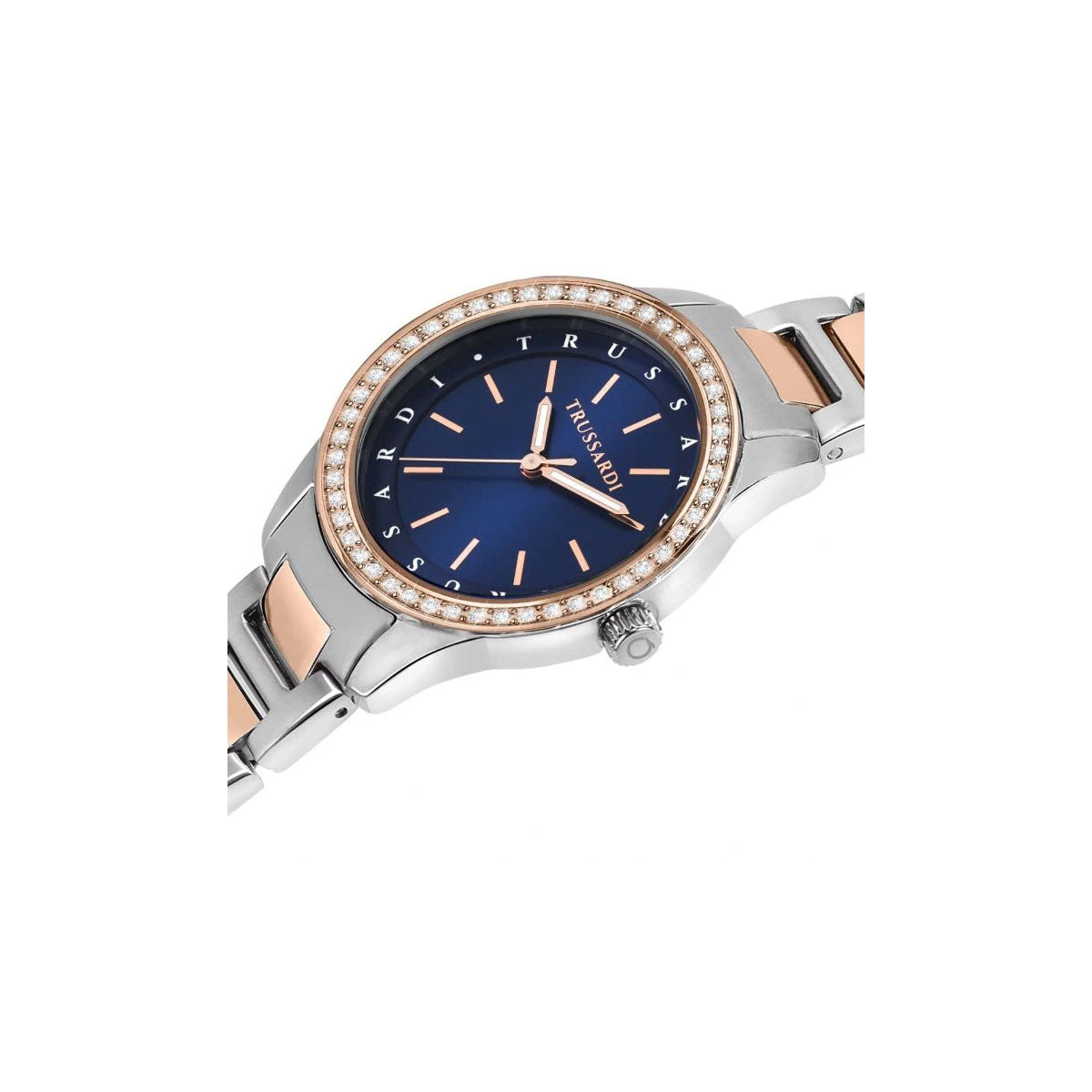 Trussardi T-Sky R2453151507 Women's Watch 30mm Silver Gold Trussardi T-Sky R2453151507 Women's Watch 30mm Silver Gold