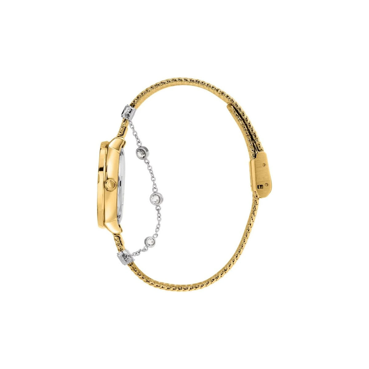 Trussardi T-Vision R2453125508 Women's Watch 30mm Silver Gold Trussardi T-Vision R2453125508 Women's Watch 30mm Silver Gold