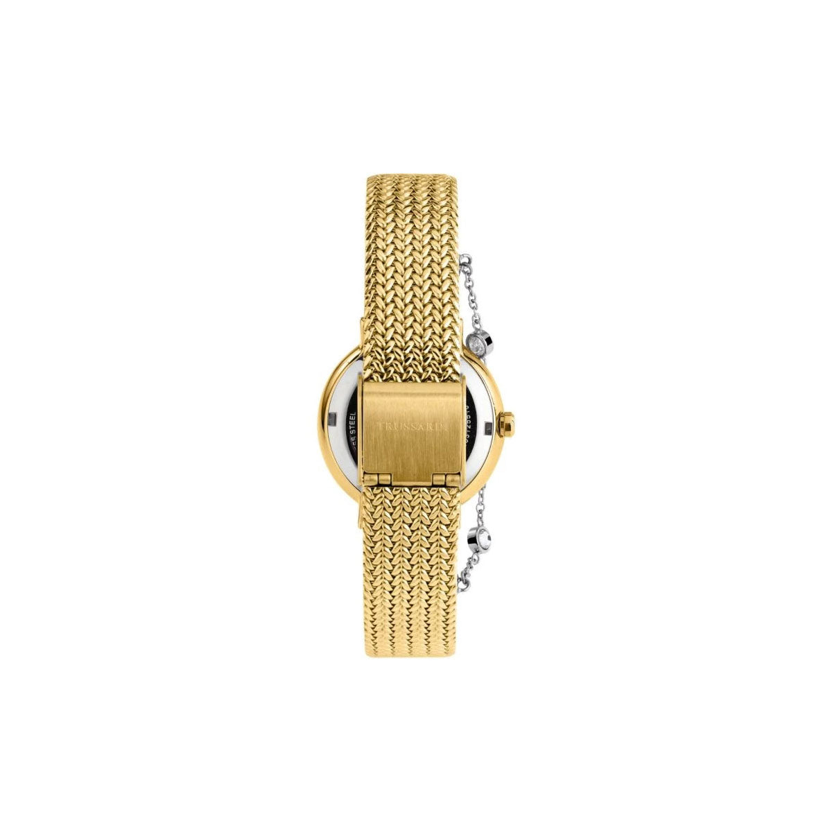 Trussardi T-Vision R2453125508 Women's Watch 30mm Silver Gold Trussardi T-Vision R2453125508 Women's Watch 30mm Silver Gold