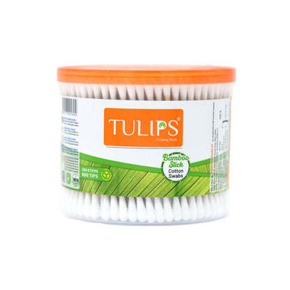 Tulips Bamboo Stick Cotton Buds 300 Pcs