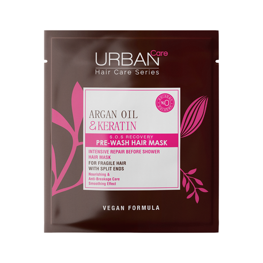 URBAN CARE ARGAN OIL & KERATIN PRE-HAIR MASK