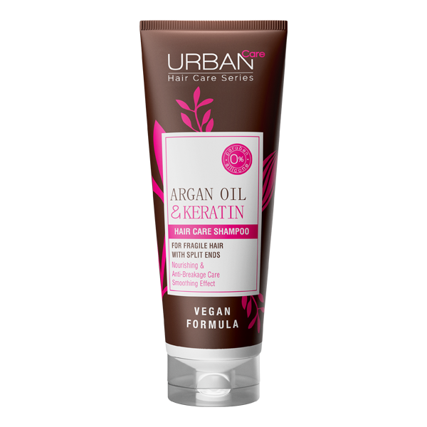 URBAN CARE ARGAN OIL & KERATIN SHAMPOO 250ML