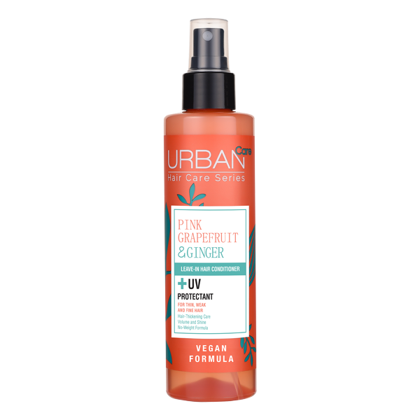 URBAN CARE PINK GRAPEFRUIT & GINGER LEAVE IN CONDITIONER 200ML