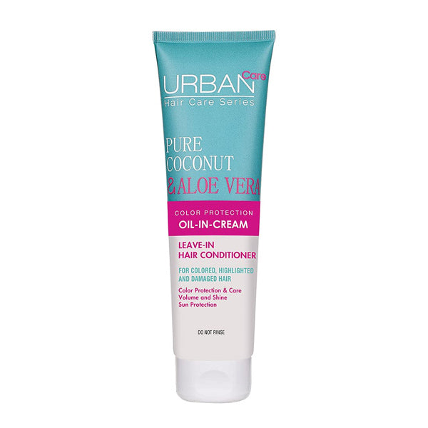 URBAN CARE PURE COCONUT & ALOE VERA COLOR PROTECTION-OIL IN-CREAM 150ML