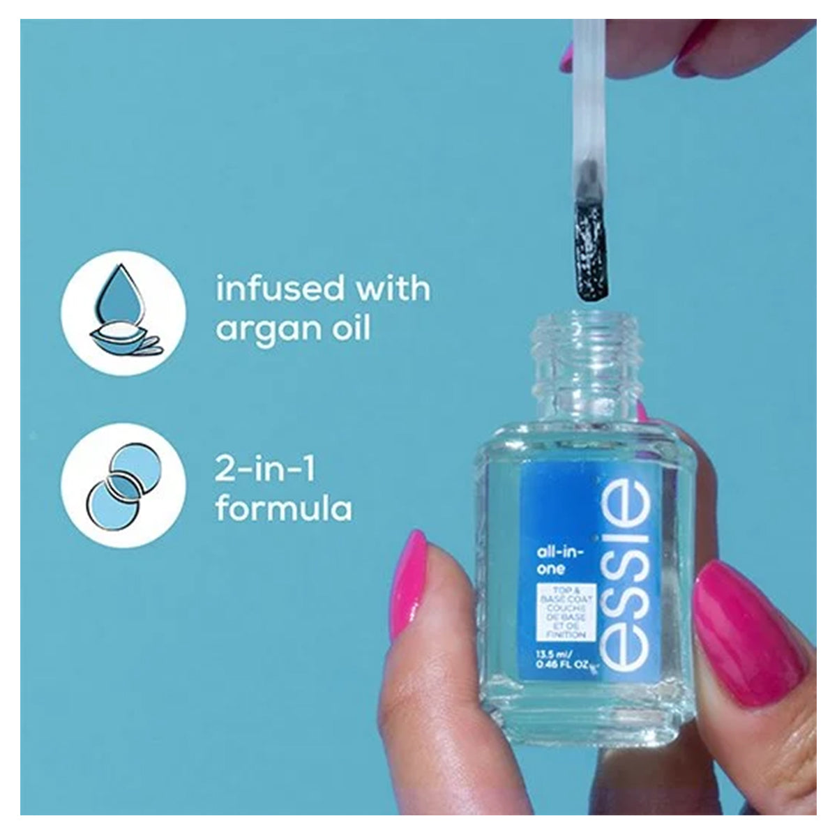 Essie All-in-one Top & Base Coat 13.5ml Essie All-in-one Top & Base Coat 13.5ml