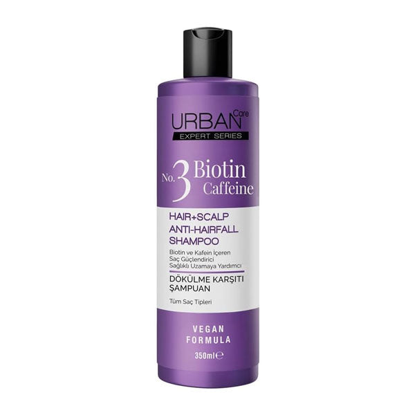 Urban Care Expert Biotin & Caffein Hair + Scalp Shampoo 350ml