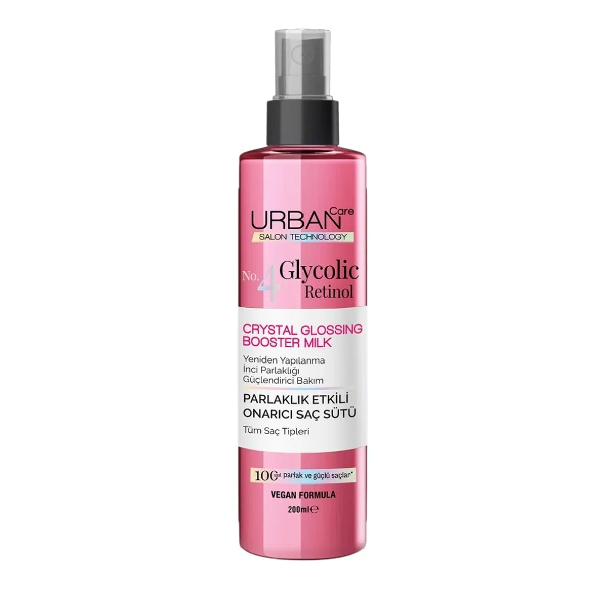 Urban Care Glycolic & Retinol Crystal Glossing Booster Hair Milk 200ML