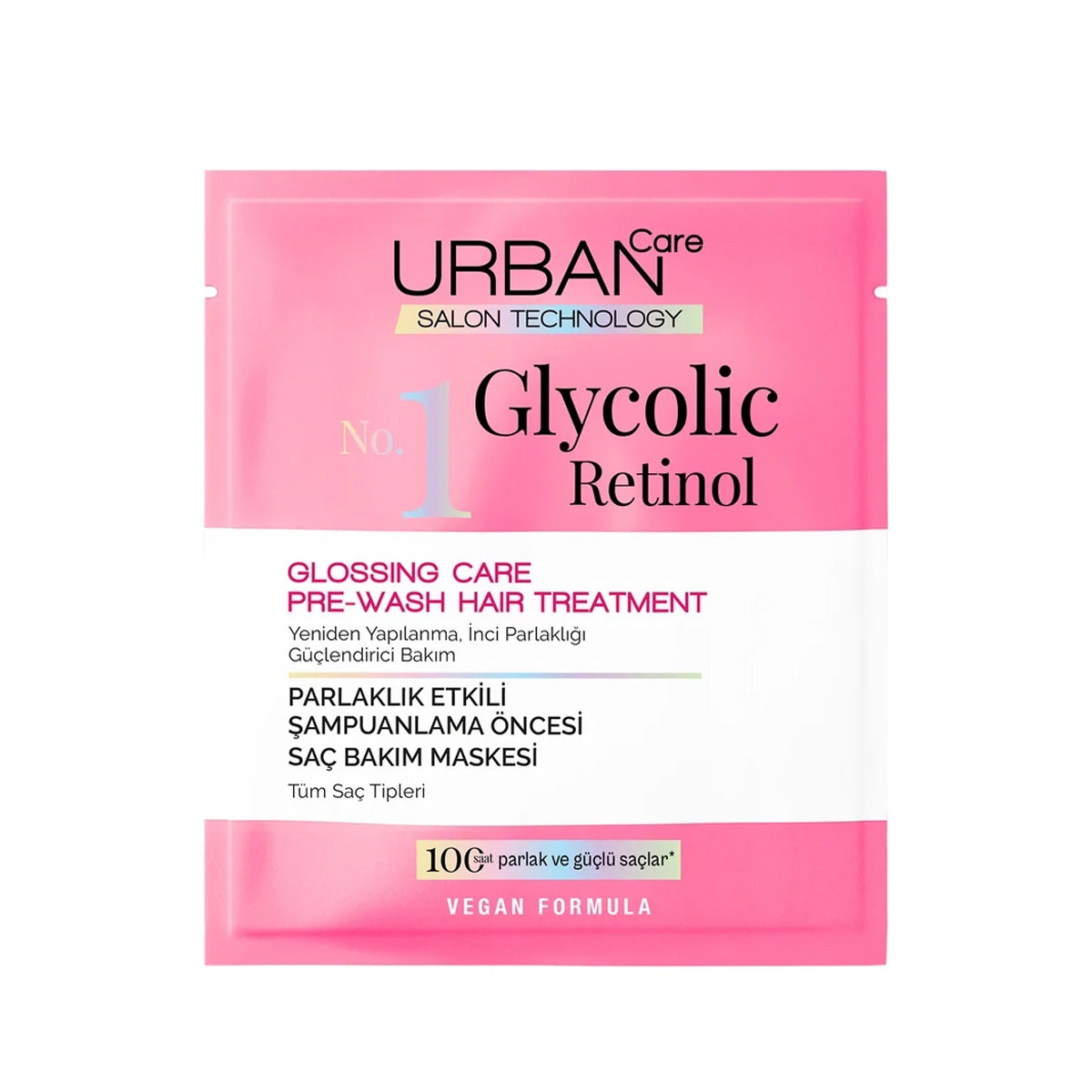 Urban Care Glycolic & Retinol Glossing Pre-hair Treatment Mask 50ML