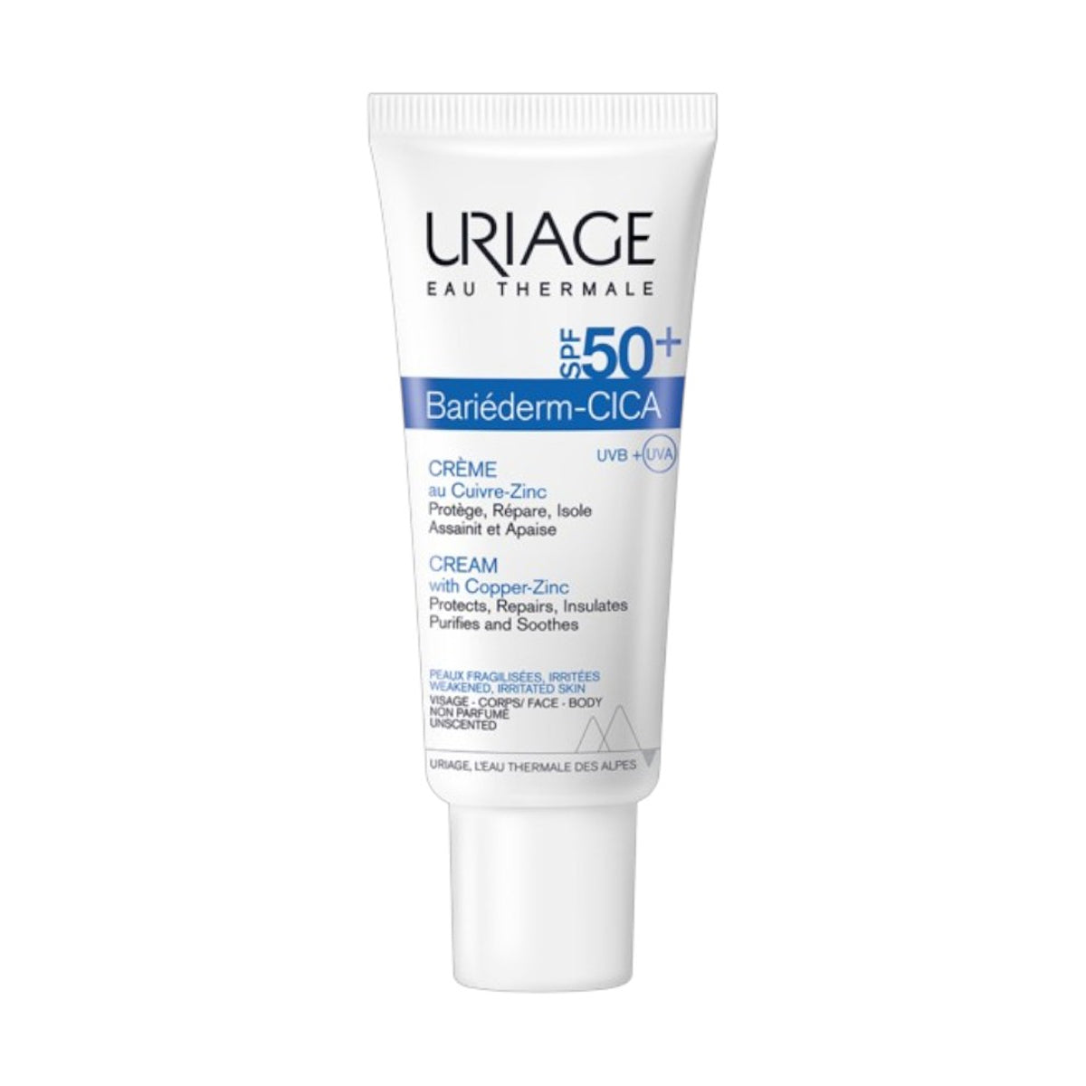 Uriage Bariederm-Cica Repairing Cream Spf50+ 40ml Uriage Bariederm-Cica Repairing Cream Spf50+ 40ml