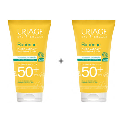 Uriage Bariésun Matifying Fluid Spf50+ 50ml Buy 1 Get 1 Free
