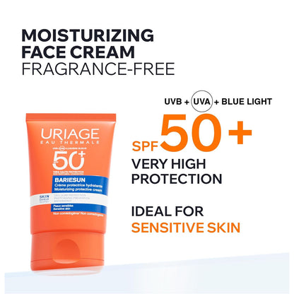 Uriage Bariésun Moisturizing Protective Cream SPF50+ 50ml