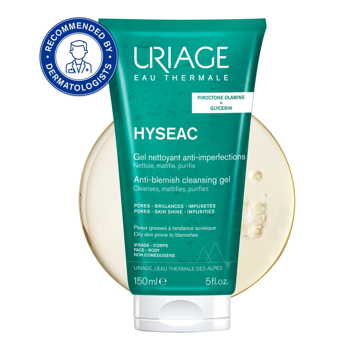 Uriage Hyseac - Cleansing Gel 150ml + Free Uriage Hyseac - Cleansing Gel 50ml Uriage Hyseac - Cleansing Gel 150ml + Free Uriage Hyseac - Cleansing Gel 50ml
