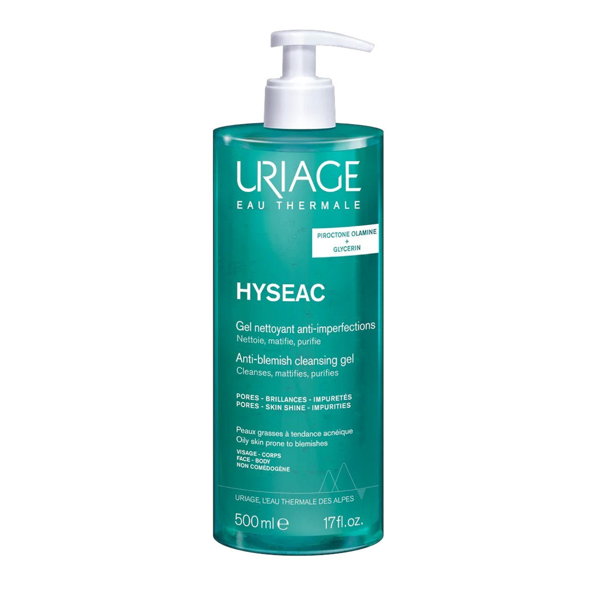 Uriage Hyseac - Cleansing Gel 500ml Uriage Hyseac - Cleansing Gel 500ml