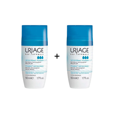 Uriage Power3 Deodorant 24h 2x50ml Offer