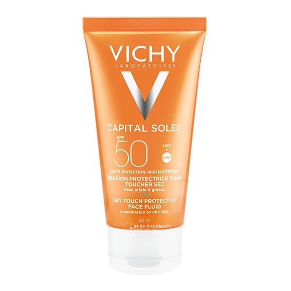 Vichy Capital Soleil Dry Touch Anti Shine Sunscreen for Combination to Oily Skin SPF50 50ml