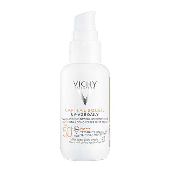 VICHY CAPITAL SOLEIL UV-AGE DAILY TINTED 50+ SPF 40ML