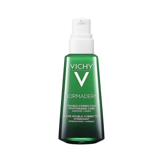 Vichy Normaderm Phytosolution Double Correction Daily Care Moisturiser for Oily & Acne Skin with Salicylic Acid 50ml