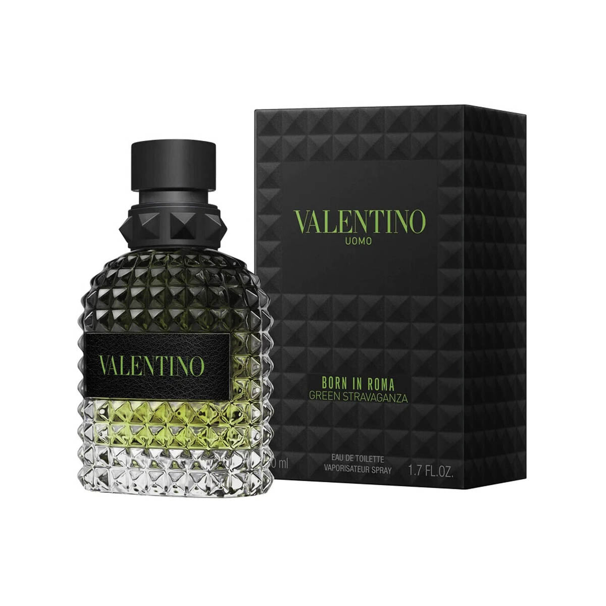 Valentino Garavani Men's Born in Roma Green Stravaganza Edt