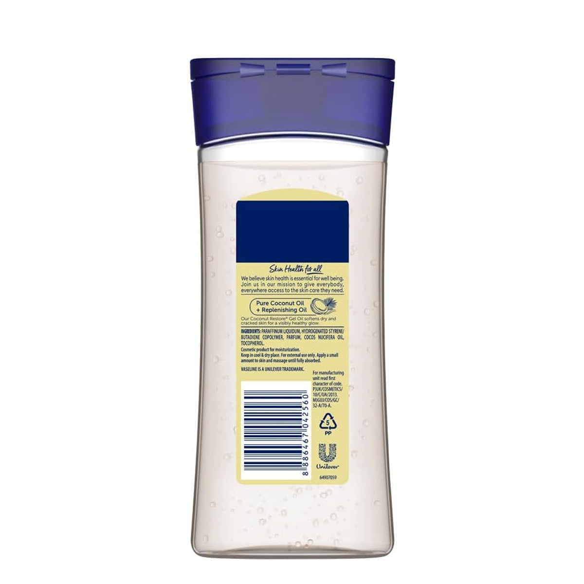 Vaseline Intensive Care Coconut Restore Body Gel Oil 200ml
