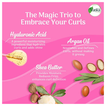 Vatika Curls Activator Hair Cream 330ml