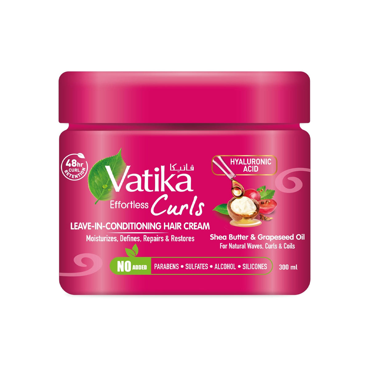 Vatika Curls Leave-In-Conditioning Cream 300ml