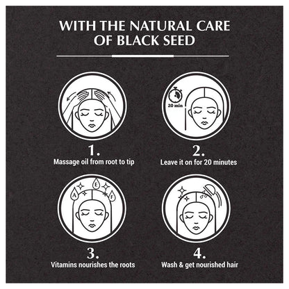Vatika Natural Blackseed Enriched Hair Oil 200ml