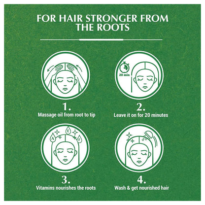Vatika Natural Cactus Enriched Hair Oil 200ml