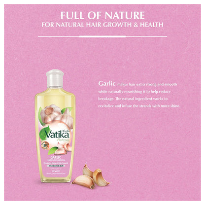 Vatika Natural Garlic Enriched Hair Oil 200ml