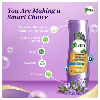 Vatika Natural Hair Strengthening Rosemary Conditioner 360ml
