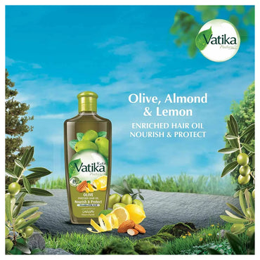 Vatika Natural Olive Enriched Hair Oil 200ml