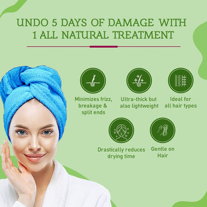 Vatika Hot Oil Treatment Volume & Thickness Coconut & Castor 500g