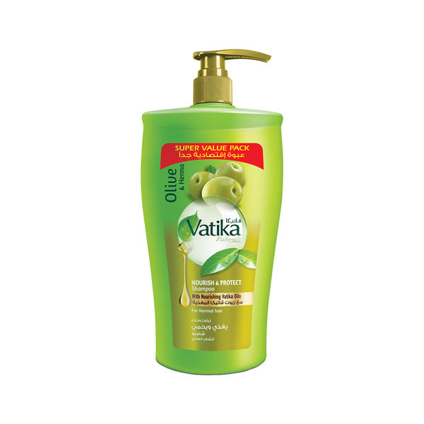 Vatika Nourish & protect Olive & Henna Shampoo