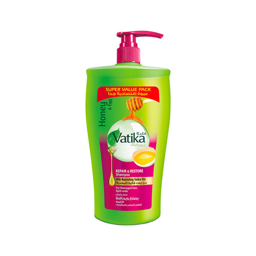 Vatika Repair & Restore Honey & Egg Shampoo