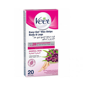 Veet Gel Wax Strips Body And Legs For Normal Skin