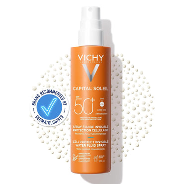 Vichy Capital Soleil Cell Protect Invisible Water Fluid Spray SPF50+ 200ml