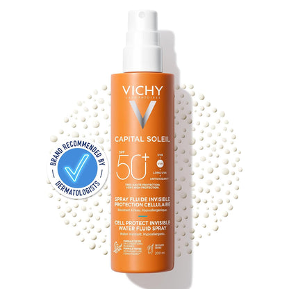 Vichy Capital Soleil Cell Protect Invisible Water Fluid Spray SPF50+ 200ml