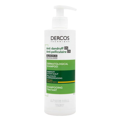 Vichy Dercos Anti-dandruff Shampoo For Dry Hair 390ml