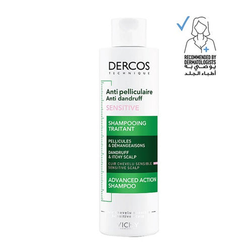 Vichy Dercos Anti Dandruff Shampoo for Sensitive Scalp 200ml