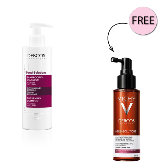 Vichy Dercos Densi-solutions Thickening Shampoo 250ml + Free Vichy Densi Solution Spray 100 Ml