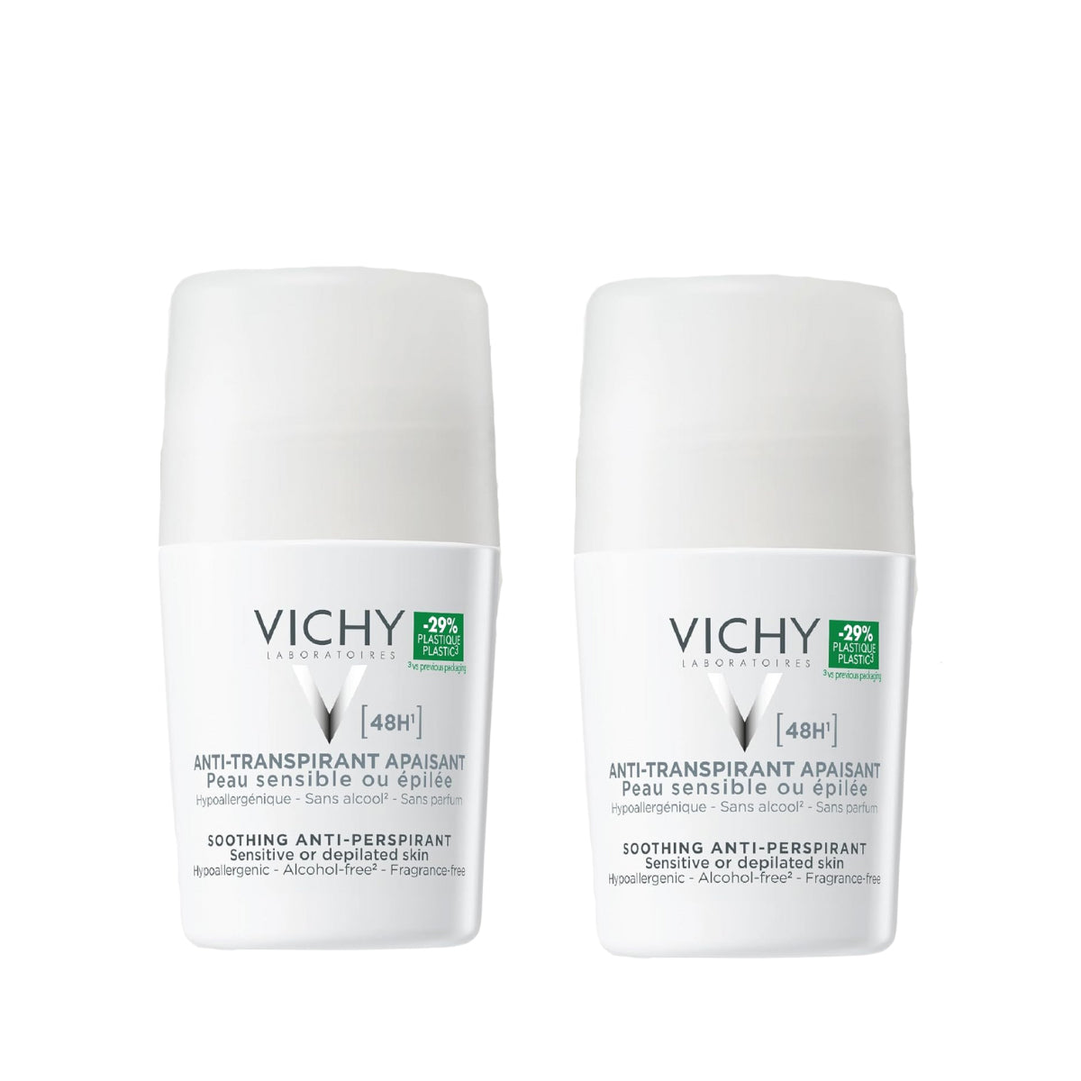 Vichy Soothing Anti-Perspirant Sensitive Or Depilated Skin 48h 50ml Offer